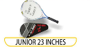 Junior tennis racquet, 23 inch