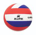 Vayu football, red and white